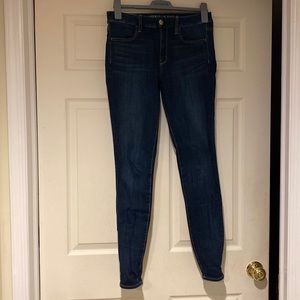 American Eagle Blue High-Rise Jegging - Long